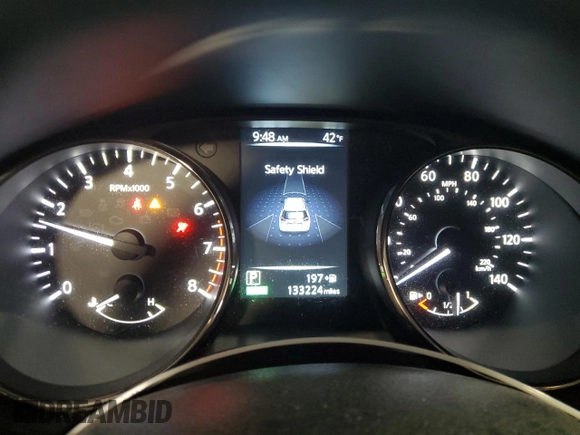 2017 Nissan Rogue SV with VIN KNMAT2MV3HP575466, listed as a Copart auction lot 51775755 with 133,224 mi miles and Salvage Title. Bid and sale history available at carsss.com. Image 9.
