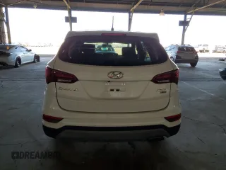 2018 Hyundai Santa Fe 2.4L z VIN 5XYZTDLB2JG550539, wystawiony jako Copart lot #58232955 z przebiegiem 125 810 mil mil oraz Czysty tytuł • Clean title. Historia ofert i sprzedaży dostępna na DreamBid. Obrazek 6.