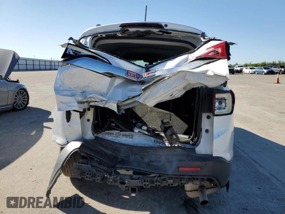 2017 GMC Acadia SLT with VIN 1GKKNMLAXHZ274579, listed as a Copart auction lot 49535915 with 90,204 mi miles and Salvage Title. Bid and sale history available at carsss.com. Image 6.