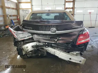2015 Buick LaCrosse Premium II with VIN 1G4GF5G38FF166214, listed as a Copart auction lot 45021765 with 304,439 mi miles and Salvage Title. Bid and sale history available at DreamBid. Image 6.