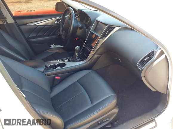 2017 Infiniti Q50 Premium with VIN JN1EV7AR5HM839081, listed as a IAAI auction lot 42663515 with 73,870 mi miles and . Bid and sale history available at DreamBid. Image 5.