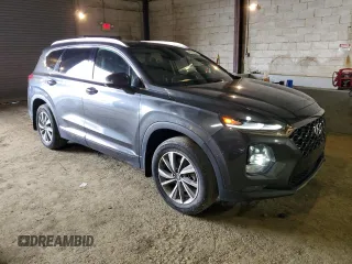 2020 Hyundai Santa Fe Limited with VIN 5NMS5CAD3LH216345, listed as a Copart auction lot 45531945 with 87,097 mi miles and Salvage Title. Bid and sale history available at carsss.com. Image 4.