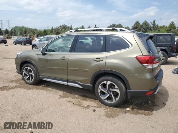 2024 Subaru Forester Touring with VIN JF2SKAMC7RH419587, listed as a Copart auction lot 57151525 with 8,830 mi miles and Salvage title. Bid and sale history available at DreamBid. Image 2.