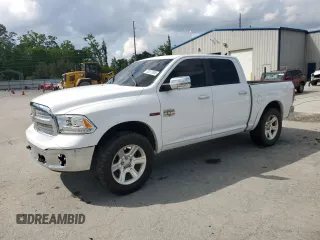 2015 Ram 1500 Laramie Longhorn with VIN 1C6RR7PM5FS737388, listed as a Copart auction lot 52077005 with 194,361 mi miles and Salvage title. Bid and sale history available at DreamBid. Image 1.