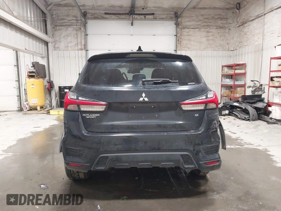 2020 Mitsubishi Outlander Sport ES 2.0 with VIN JA4AR3AU0LU021290, listed as a IAAI auction lot 41425631 with 62,304 mi miles. Bid and sale history available at carsss.com. Image 17.
