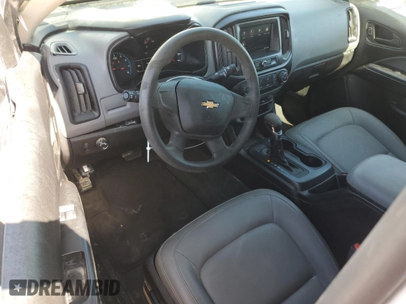 2022 Chevrolet Colorado 2WD Work Truck with VIN 1GCHSBEA2N1194574, listed as a Copart auction lot 56701075 with 34,758 mi miles and Salvage title. Bid and sale history available at DreamBid. Image 8.