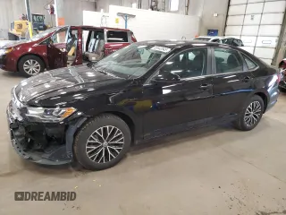 2021 Volkswagen Jetta S with VIN 3VWC57BU0MM086594, listed as a Copart auction lot 53443545 with 45,397 mi miles and Salvage title. Bid and sale history available at DreamBid. Image 1.