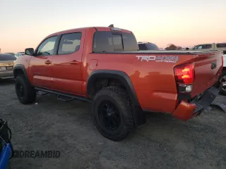 2017 Toyota Tacoma SR5 with VIN 3TMCZ5AN4HM086321, listed as a Copart auction lot 87658645 with 94,695 mi miles and Salvage Title. Bid and sale history available at carsss.com. Image 2.