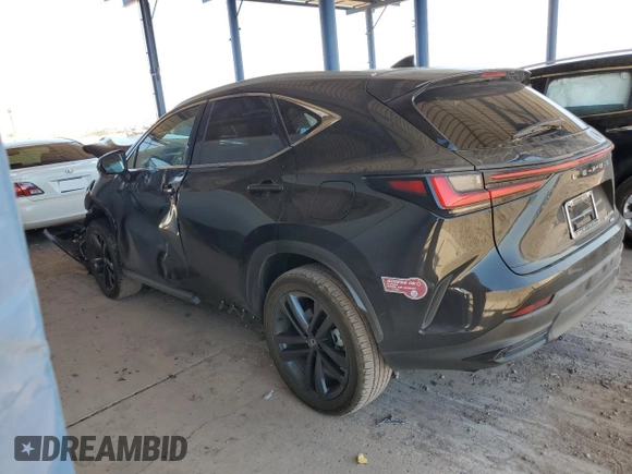 2024 Lexus NX 450h+ Luxury with VIN JTJHKCFZXR2034322, listed as a Copart auction lot 61458745 with 32,029 mi miles and Salvage title. Bid and sale history available at DreamBid. Image 2.