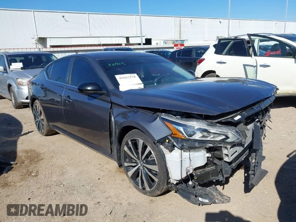 2020 Nissan Altima 2.5 SR with VIN 1N4BL4CV8LN319657, listed as a IAAI auction lot 41667178 with 64,803 mi miles. Bid and sale history available at carsss.com. Image 1.