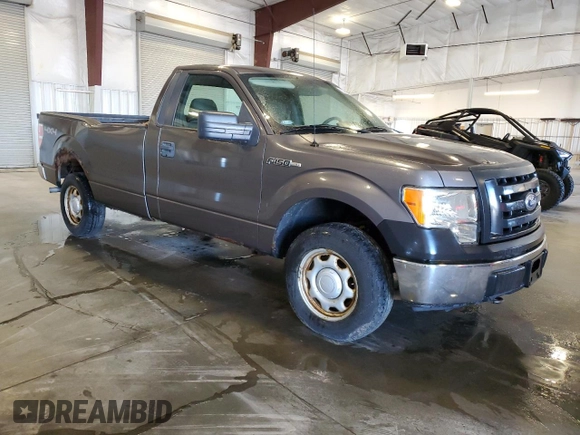 2010 Ford F-150 XL with VIN 1FTMF1EW4AKA18140, listed as a Copart auction lot 62378325 with 132,807 mi miles and Salvage title. Bid and sale history available at DreamBid. Image 4.