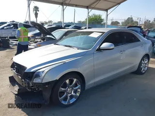 2014 Cadillac ATS Standard RWD with VIN 1G6AA5RXXE0110031, listed as a IAAI auction lot 42100955 with 82,109 mi miles. Bid and sale history available at carsss.com. Image 18.