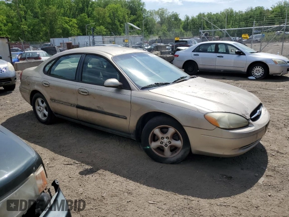 2001 Ford Taurus SE with VIN 1FAFP53U91G108049, listed as a Copart auction lot 55464715 with 85,748 mi miles and Salvage title. Bid and sale history available at DreamBid. Image 4.