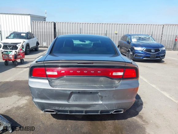 2012 Dodge Charger SE with VIN 2C3CDXBG9CH145756, listed as a IAAI auction lot 41868784 with 201,801 mi miles. Bid and sale history available at carsss.com. Image 16.
