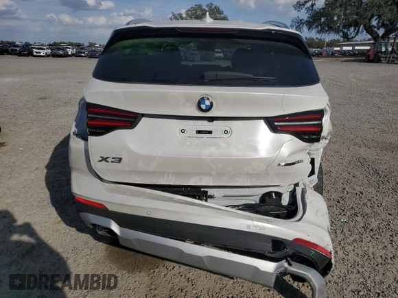 2024 BMW X3 sDrive30i z VIN 5UX43DP08R9T39988, wystawiony jako Copart lot #47793865 z przebiegiem 19 067 mil mil oraz Szkoda całkowita • Salvage title. Historia ofert i sprzedaży dostępna na DreamBid. Obrazek 6.