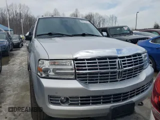 2012 Lincoln Navigator z VIN 5LMJJ2J59CEL03429, wystawiony jako Copart lot #46727185 z przebiegiem 185 017 mil mil oraz Czysty tytuł • Clean title. Historia ofert i sprzedaży dostępna na DreamBid. Obrazek 5.