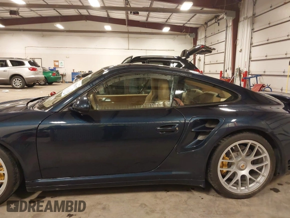 2011 Porsche 911 Turbo with VIN WP0AD2A93BS766801, listed as a IAAI auction lot 41566167 with 66,785 mi miles. Bid and sale history available at carsss.com. Image 15.
