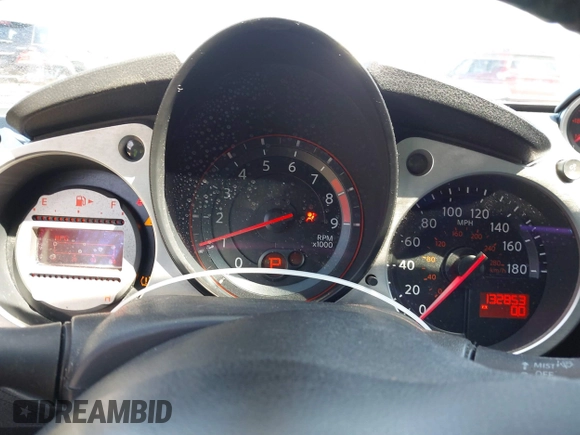 2009 Nissan 370Z Touring with VIN JN1AZ44E69M405179, listed as a IAAI auction lot 41762303 with 132,853 mi miles and . Bid and sale history available at DreamBid. Image 7.