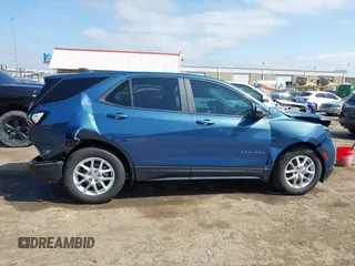 2024 Chevrolet Equinox LS with VIN 3GNAXHEG7RL221848, listed as a IAAI auction lot 41916003 with 10,249 mi miles and . Bid and sale history available at DreamBid. Image 13.