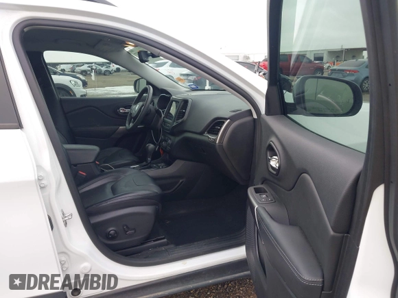 2022 Jeep Cherokee Latitude Lux with VIN 1C4PJLMX1ND535178, listed as a IAAI auction lot 42161237 with 42,468 mi miles and . Bid and sale history available at DreamBid. Image 5.