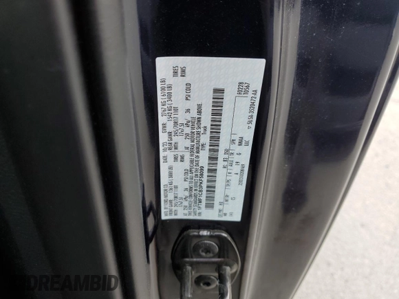 2023 Ford F-150 XL with VIN 1FTMF1CB3PKF58099, listed as a Copart auction lot 61974605 with 12,193 mi miles and Non repairable. Bid and sale history available at DreamBid. Image 12.