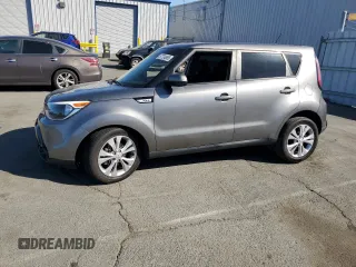 2016 Kia Soul + z VIN KNDJP3A50G7322781, wystawiony jako Copart lot #57724885 z przebiegiem 111 556 mil mil oraz Szkoda całkowita • Salvage title. Historia ofert i sprzedaży dostępna na DreamBid. Obrazek 1.