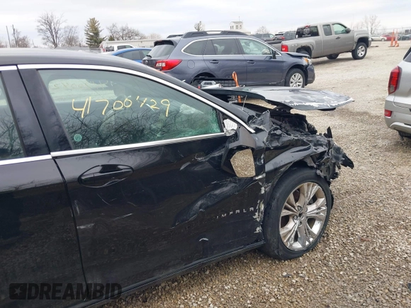 2014 Chevrolet Impala LT with VIN 2G1125S35E9280295, listed as a IAAI auction lot 41700429 with 225,531 mi miles and . Bid and sale history available at DreamBid. Image 20.