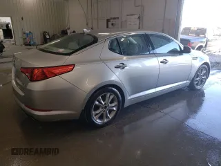 2011 Kia Optima EX with VIN KNAGN4A77B5051923, listed as a Copart auction lot 53129315 with 136,916 mi miles and Salvage Title. Bid and sale history available at carsss.com. Image 3.