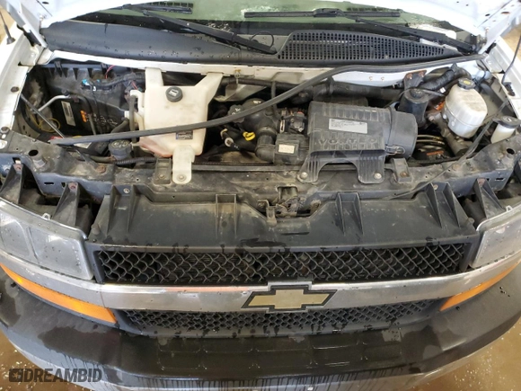 2017 Chevrolet Express Cargo Van with VIN 1GCWGAFF7H1345765, listed as a Copart auction lot 81746644 with NaN miles and Clean Title. Bid and sale history available at carsss.com. Image 12.