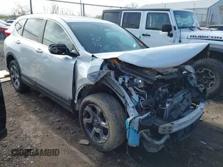 2018 Honda CR-V EX with VIN 5J6RW2H54JL029755, listed as a IAAI auction lot 42049052 with 94,458 mi miles. Bid and sale history available at carsss.com. Image 1.