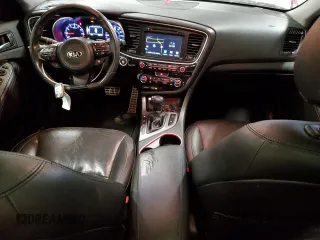 2015 Kia Optima SX Turbo with VIN 5XXGR4A64FG408491, listed as a Copart auction lot 50686705 with 113,235 mi miles and Clean Title. Bid and sale history available at carsss.com. Image 8.