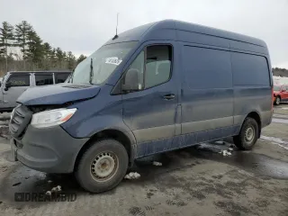 2019 Mercedes-Benz Sprinter Cargo with VIN WD4PF0CDXKP089829, listed as a Copart auction lot 46153625 with Not Provided miles and Salvage Title. Bid and sale history available at carsss.com. Image 1.