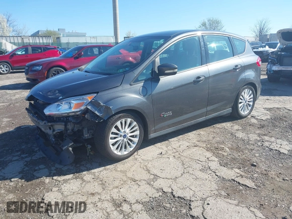 2017 Ford C-Max SE with VIN 1FADP5EU1HL106303, listed as a IAAI auction lot 41930709 with Not Provided miles. Bid and sale history available at carsss.com. Image 16.