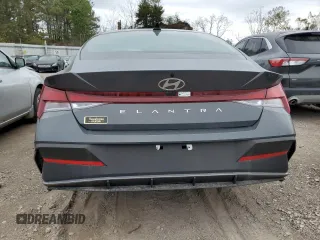 2024 Hyundai Elantra SEL with VIN KMHLM4DG8RU692932, listed as a Copart auction lot 78485454 with 5,682 mi miles and Salvage Title. Bid and sale history available at carsss.com. Image 6.