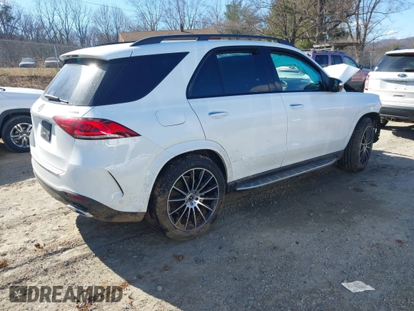 2023 Mercedes-Benz GLE 350 with VIN 4JGFB4KB4PA967463, listed as a IAAI auction lot 41651236 with 37,920 mi miles and . Bid and sale history available at DreamBid. Image 4.