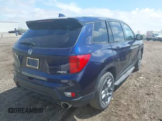2023 Honda Passport EX-L с VIN 5FNYF8H57PB004896, выставлен на аукционе IAAI как лот 42184509 с пробегом 25 950 миль миль и . История ставок и продаж доступна на DreamBid. Изображение 4.