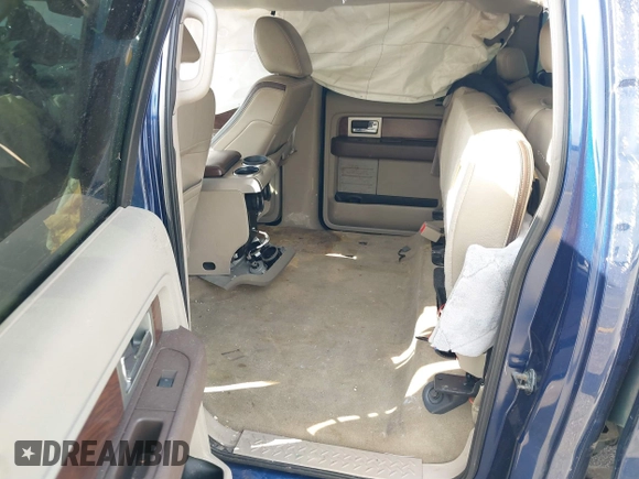 2009 Ford F-150 XL with VIN 1FTPW12V09FB33332, listed as a IAAI auction lot 41579223 with 200,105 mi miles. Bid and sale history available at carsss.com. Image 8.