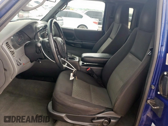 2004 Ford Ranger XL Fleet with VIN 1FTZR45E14PA00112, listed as a Copart auction lot 57407575 with 199,718 mi miles and Salvage title. Bid and sale history available at DreamBid. Image 7.