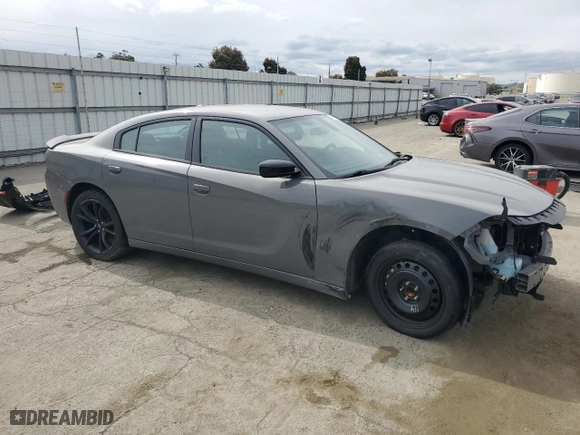 2018 Dodge Charger SXT with VIN 2C3CDXBG6JH114431, listed as a Copart auction lot 47411535 with 50,201 mi miles and Salvage Title. Bid and sale history available at carsss.com. Image 4.