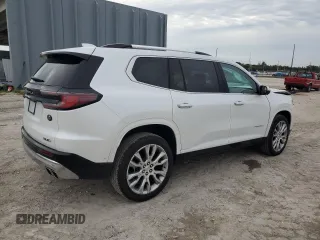 2024 GMC Acadia FWD Denali z VIN 1GKENLKS0RJ221469, wystawiony jako Copart lot #78418114 z przebiegiem 1310 mil mil oraz Szkoda całkowita • Salvage title. Historia ofert i sprzedaży dostępna na DreamBid. Obrazek 3.