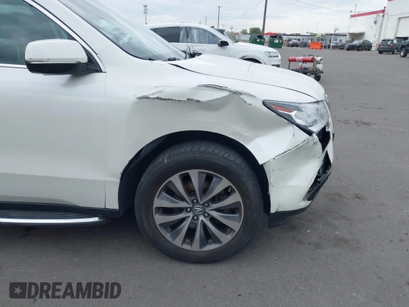 2014 Acura MDX Technology with VIN 5FRYD4H41EB015622, listed as a IAAI auction lot 42185207 with 117,532 mi miles and . Bid and sale history available at DreamBid. Image 6.
