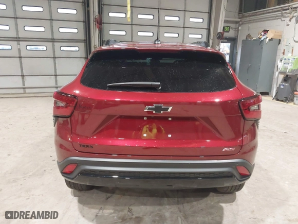 2025 Chevrolet Trax 2RS with VIN KL77LJEP6SC089699, listed as a IAAI auction lot 41533921 with 3,353 mi miles. Bid and sale history available at carsss.com. Image 16.