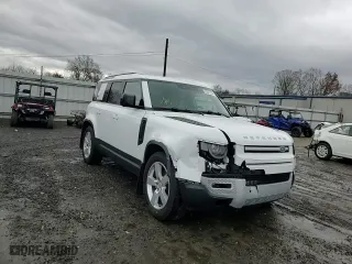 2024 Land Rover Defender S with VIN SALEJ7EX4R2283949, listed as a Copart auction lot 83841744 with 9,824 mi miles and Salvage Title. Bid and sale history available at carsss.com. Image 12.