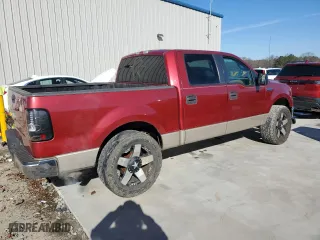 2007 Ford F-150 XLT with VIN 1FTRW12W67KC15989, listed as a Copart auction lot 47404105 with 211,297 mi miles and Salvage Title. Bid and sale history available at carsss.com. Image 3.