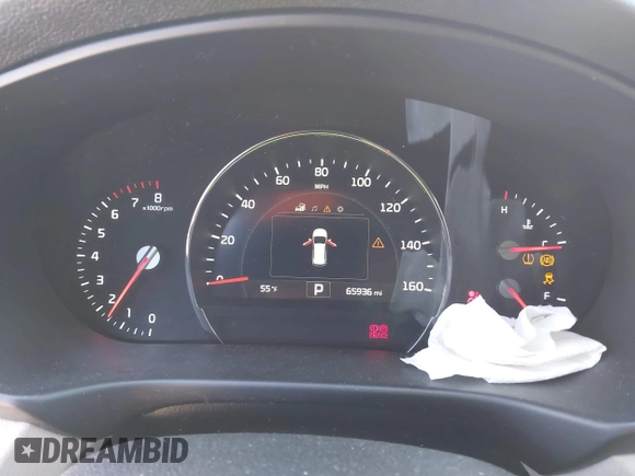 2018 Kia Sorento EX with VIN 5XYPH4A53JG385798, listed as a IAAI auction lot 41676746 with 65,936 mi miles and . Bid and sale history available at DreamBid. Image 7.