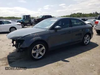 2018 Audi A3 Sedan Premium with VIN WAUB8GFFXJ1066988, listed as a Copart auction lot 56528254 with 50,991 mi miles and Salvage Title. Bid and sale history available at carsss.com. Image 1.