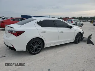 2022 Acura ILX w/Premium/A-Spec Package with VIN 19UDE2F86NA006691, listed as a Copart auction lot 50489625 with 0 mi miles and Non Repairable. Bid and sale history available at carsss.com. Image 3.