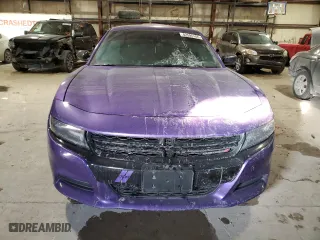 2018 Dodge Charger R/T with VIN 2C3CDXCT7JH290450, listed as a Copart auction lot 42595105 with 0 mi miles and Salvage Title. Bid and sale history available at carsss.com. Image 5.