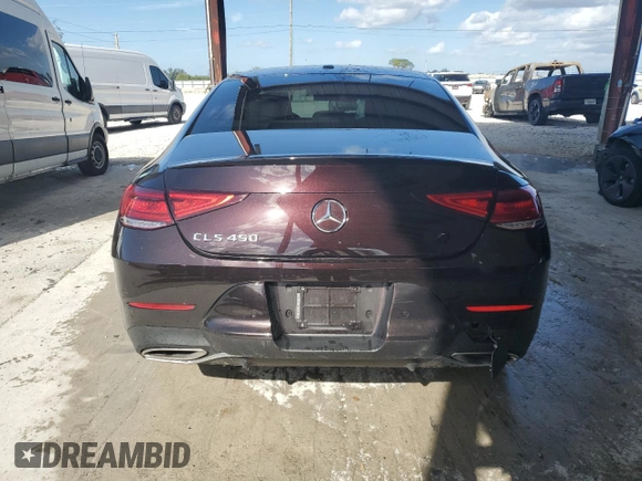 2019 Mercedes-Benz CLS 450 с VIN WDD2J5JB9KA027994, выставлен на аукционе Copart как лот 41577175 с пробегом 22 240 миль миль и На запчасти • Non repairable. История ставок и продаж доступна на DreamBid. Изображение 6.
