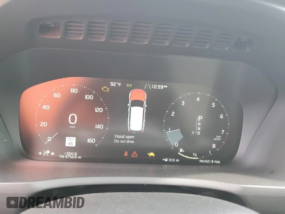2019 Volvo XC90 Momentum с VIN YV4A22PK9K1419802, выставлен на аукционе Copart как лот 62756115 с пробегом 132 416 миль миль и Чистый • Clean title. История ставок и продаж доступна на DreamBid. Изображение 9.